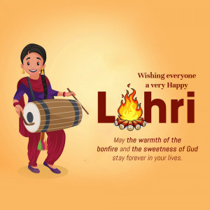 Happy Lohri hd images poster banner status and hd photos